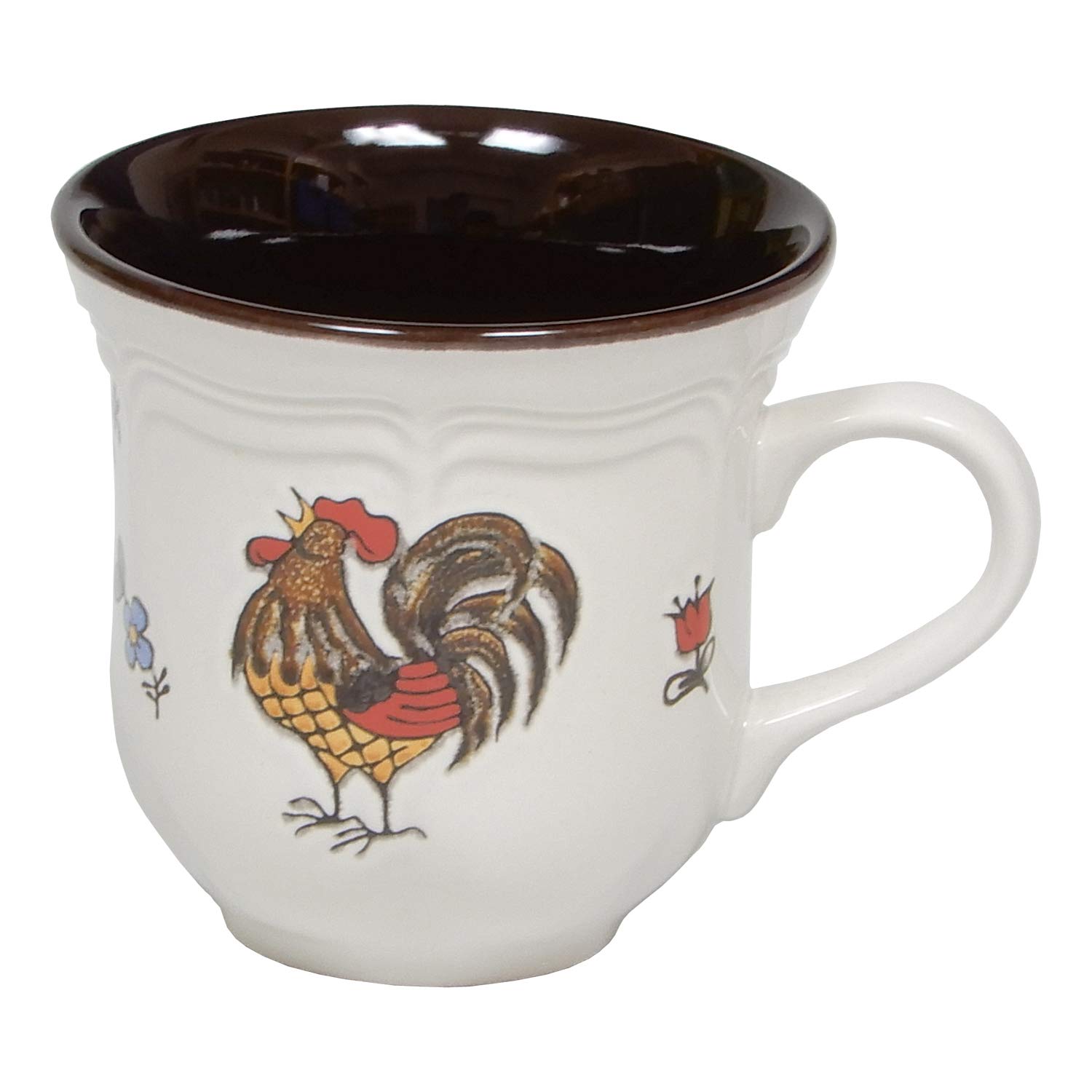 

MIKASA REVIVAL Early Morning Diameter x 9cm Depth x 290ml and Oven Mug, 11.2cm 8.5cm Height, Capacity, Microwave, Dishwasher, Safe, T-925355