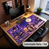 Custom Name Extended Mouse Pad,Demon Slayer Gaming Desk Mat For Home Office Desktop Decor