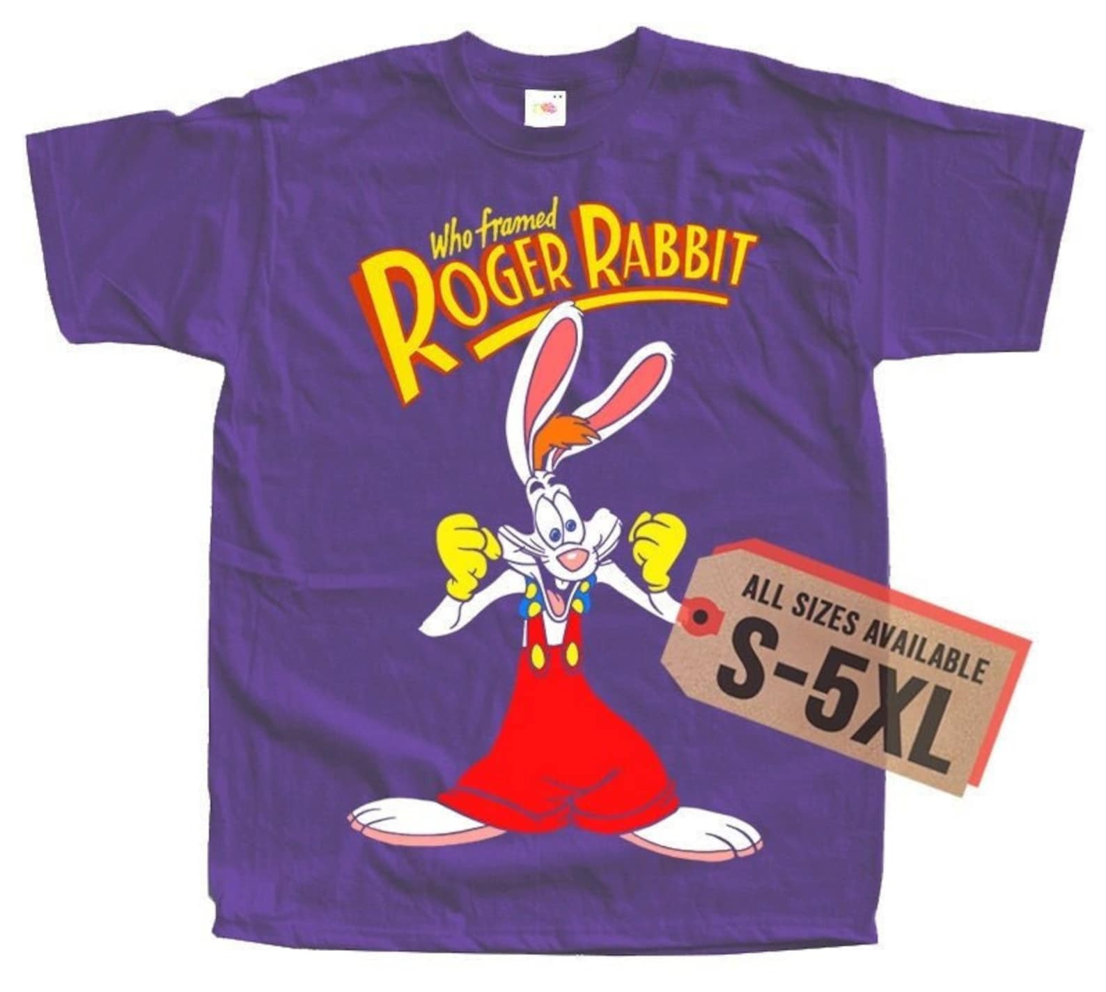 Who Framed Roger Rabbit V5 Poster Men T-Shirt all sizes S-5XL XL
