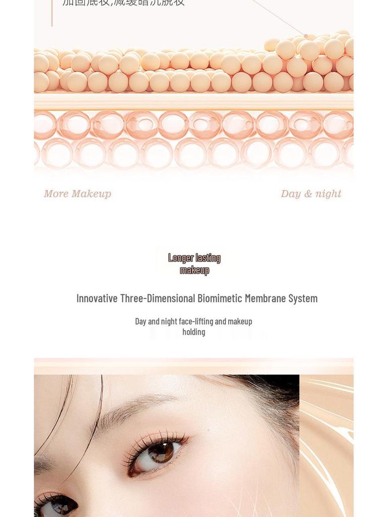 NOVO Translucent Gauze Cushion Foundation for Women - Concealing, Oil Control, Waterproof, Sweatproof, Long-lasting BB Cream.