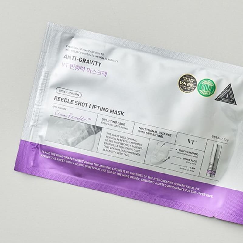 

[VT] VT Riddle Shot Лифтинг-маска против гравитации (Уход за эластичностью)