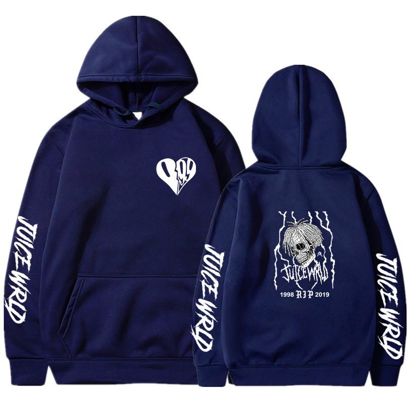 New Rapper Juice Wrld Same Sweater Loose Men's and Women's Hooded Sweater