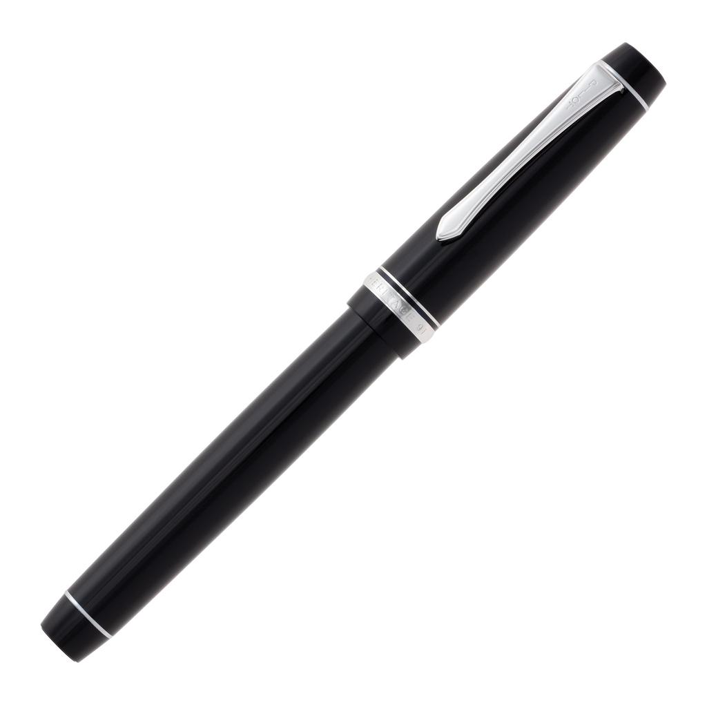 Pilot Fountain Pen Custom Heritage 91 Medium Black FKVHN12SRBM 14K Nib