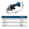 BOSCH GWS 18V-8 Cordless Brushless Angle Grinder 100mm CN plug (adapter included)