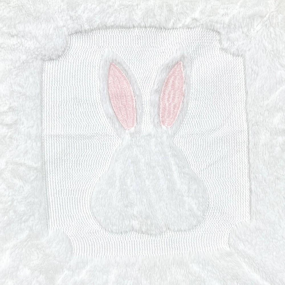 Cartoon Easter Bunny Pillow Cover Soft Rabbit Pattern Pillowcase Throw Pillow Cover  Easter Party