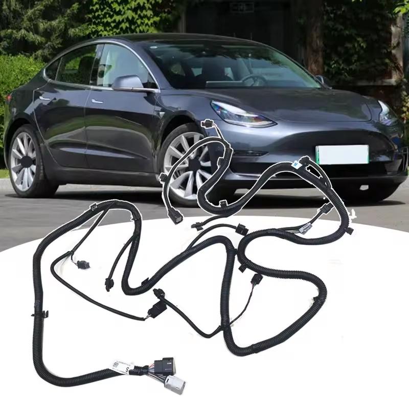 Front Radar Wiring Harness For Tesla Model S 2016-2021 Front Bumper Electric Eyelet Harness 100442004T 1004420-04-T