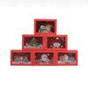 6 Pcs Christmas Window Gift Boxes Holiday Party Decor Paper Favor Boxes With 6 Character Designs