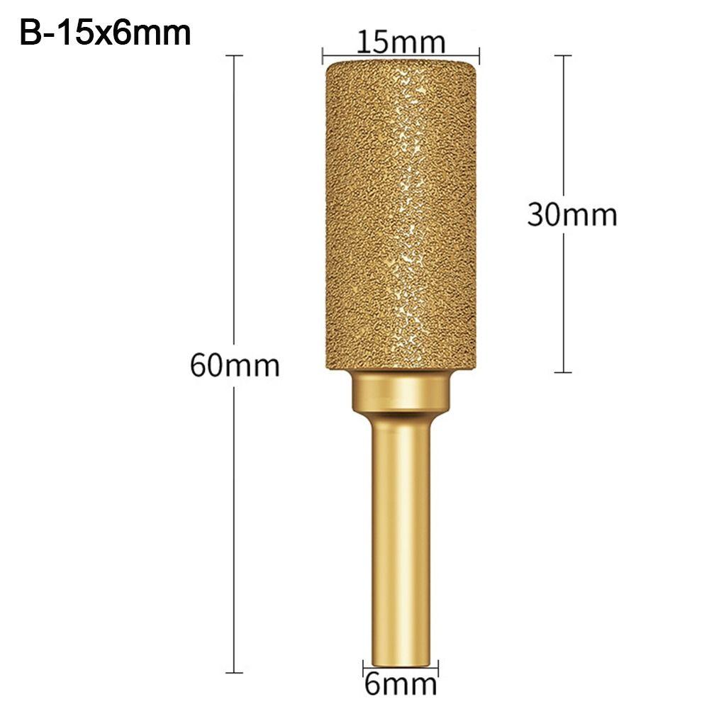 Jade Carving Grinding Head Graphite Rod Polished Diamond Grinding Needle Diamond Grinding Burr