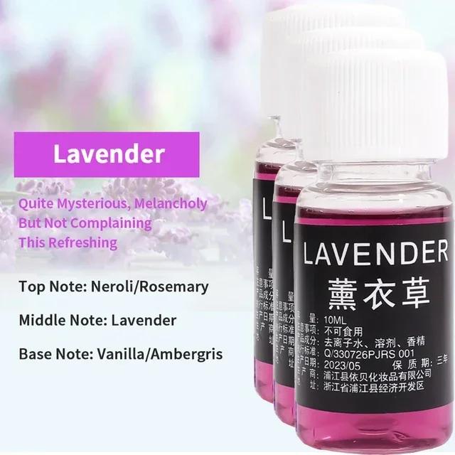 1/7pcs 10ml Car Perfume Supplement Natural Plant Oil Water Soluble Auto Air Freshener Home Fragrance Car Accessories
