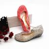 Girls Sandals Jelly Crystal Shoes Kids Wedge Princess Shoes Wedge Sandals Hollow Plastic Bird Nest Shoes Summer Beach Hole Women