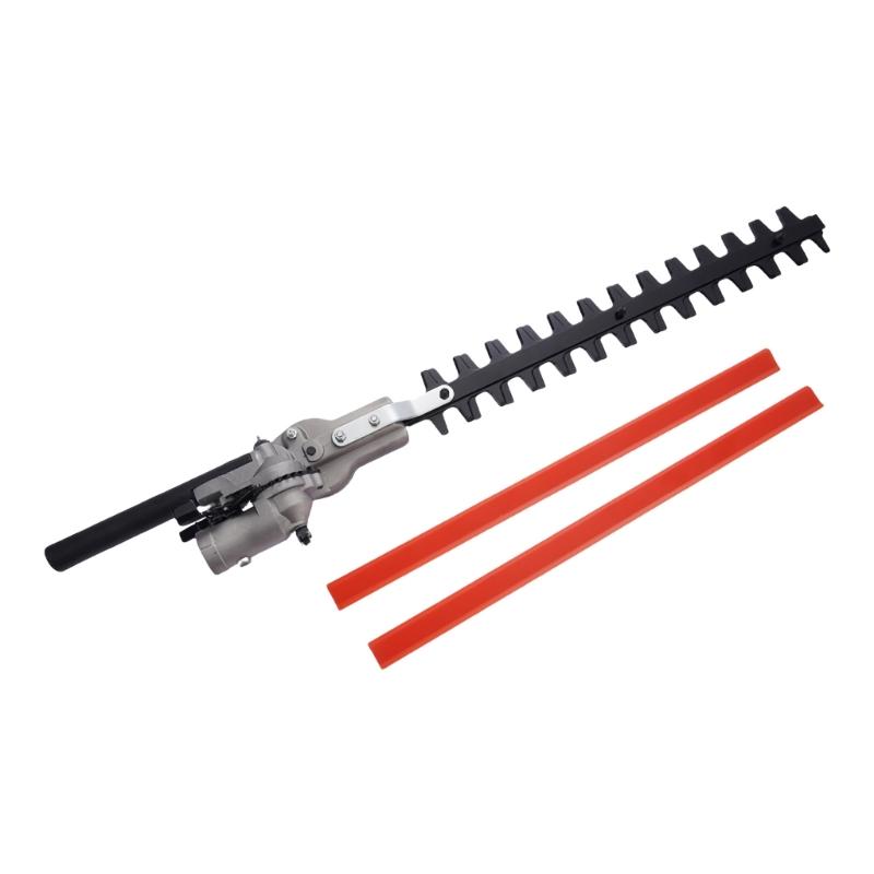 

Adjustable Poles Hedge Trimmer 26mm Tube 9 Tooth Blade Brush Cutter Conversion Aluminum Gardening Tool For Tall Shrubs 1