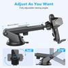 Dashboard & Windshield Suction Cup Car Phone Mount with Automatic Lock