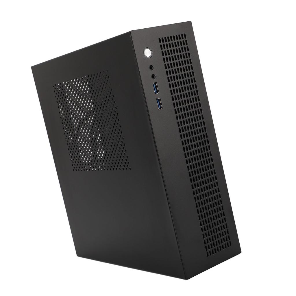 MATX PC-Gehäuse ITX-Computergehäuse mit USB3.0-Stahlplatte Effiziente Wärmeableitung