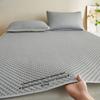 Summer Ice Silk Cooling Mat Bean Bag Three-Piece Bedding Style Dormitory Student Single Washable Home Air Conditioned Mat