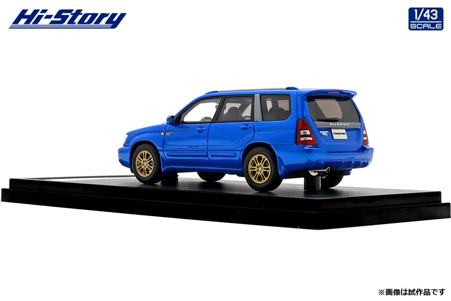 INTERALLIED Hi Story Maßstab Maßstab SUBARU FORESTER XT WR Blau Metallic Fertigmodell HS515BL 1/43 WR-Limited (2004)