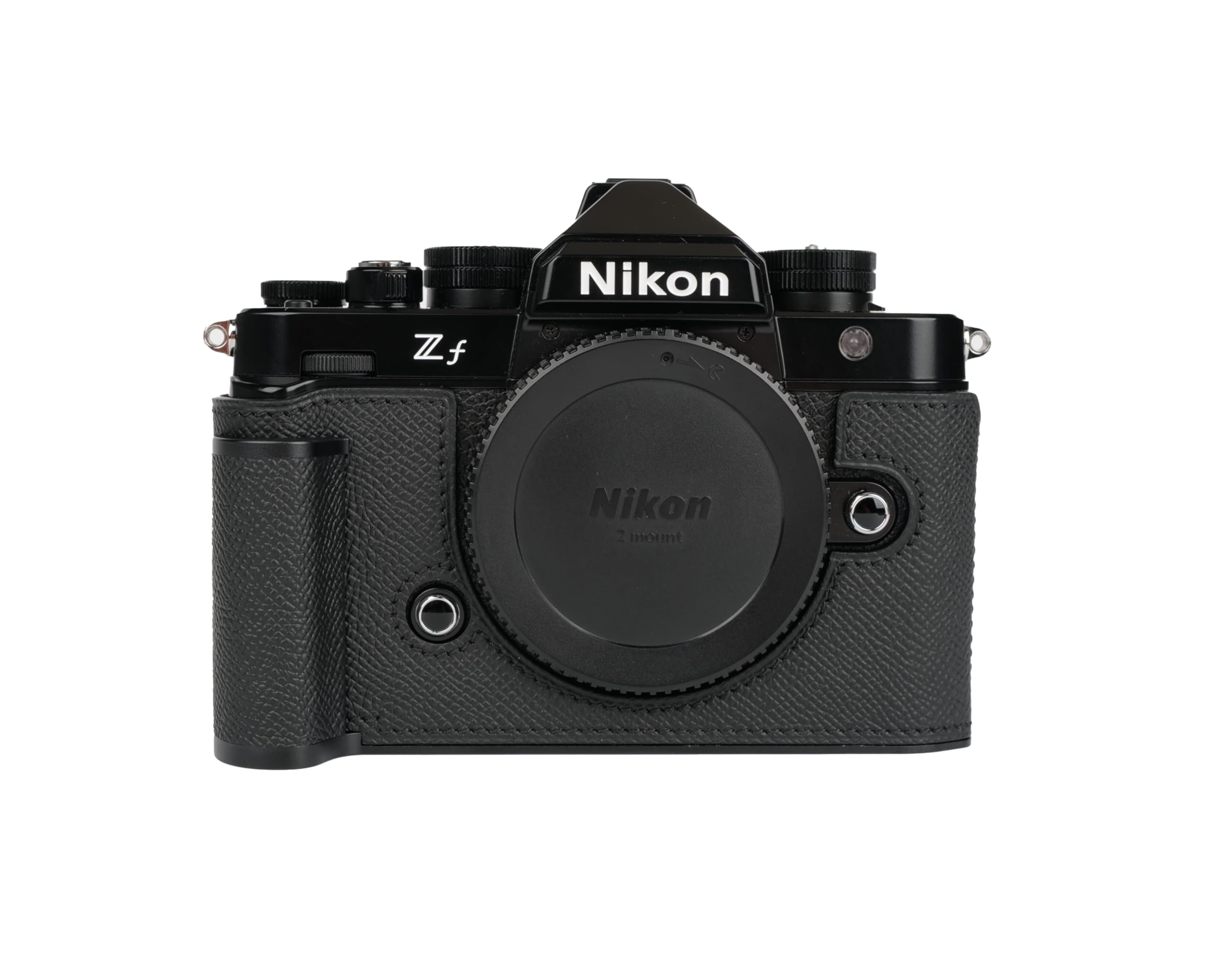 

Nikon ZF Camera Camera Camera Genuine Design with Leather Metal Base and Handle and Black CLChandmade Case, Cover, Bag, Leather, 3-in-1 Top, Plate,