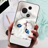 For TCL 605 Case Flower Geometric Painted Bumper Coque Soft Silicone Cover Fundas For TCL 60 SE 4G Cases 60SE TCL605 Shells