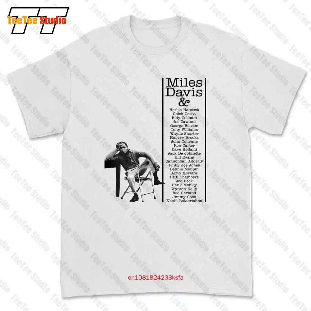 Miles Davis und John Coltrane Herbie Hancock Eric Dolphy Lee Morgan T-Shirt Tee Z52Q