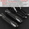 MOXI CBR650F/CB650F Street Motorcycle Brake Levers Handlebar Grips-CNC Adjustable Anti-Fall Anti-Slip Shockproof Upper Placement