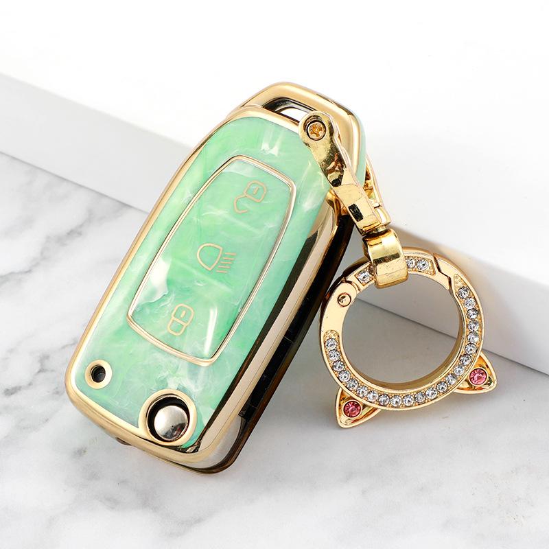 Tata Car Folding Key Case with Buckle - Cross-Border Bestseller In India
