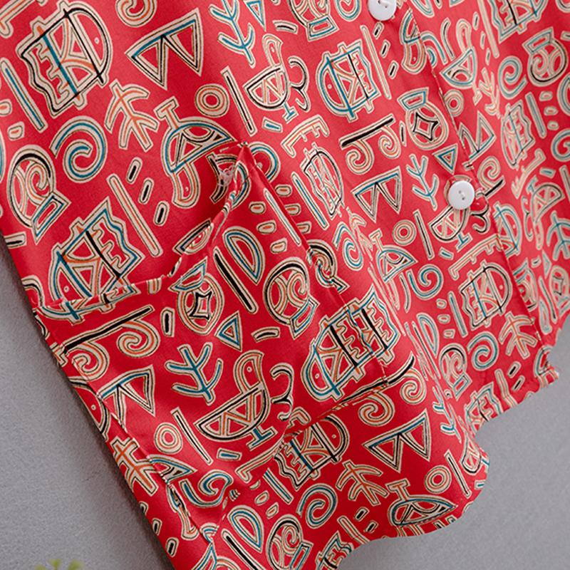 Summer Top Women Cardigan Thin Short Sleeve Plus Size Women's Blouse Summer Loose Vintage Clothes