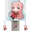 Ditf Darling In The Franxx Keyring Zero Two 002 Acrylic Keychain Premium Quality Gift For Anime Lovers