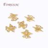 Trendy Angel Charms Pendant 18K Gold Plated Inlaid Zircon Charms For Necklace Making Findings Accessories DIY Handmade Jewelry