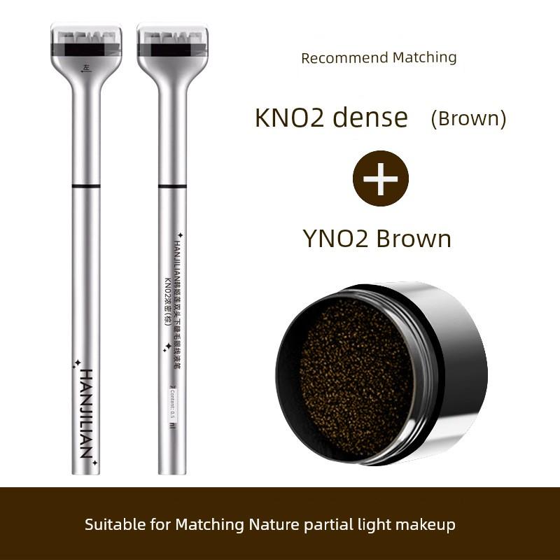 Double-Headed Eyeliner Seal Handy Gadget Lower Eyelash Seal Eyeliner Waterproof Sweat-Proof Long Lasting Non Smudge Official Authentic Products