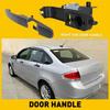 RH Passenger Side Exterior Door Handle and Bracket Primed for 08-11 Ford Focus