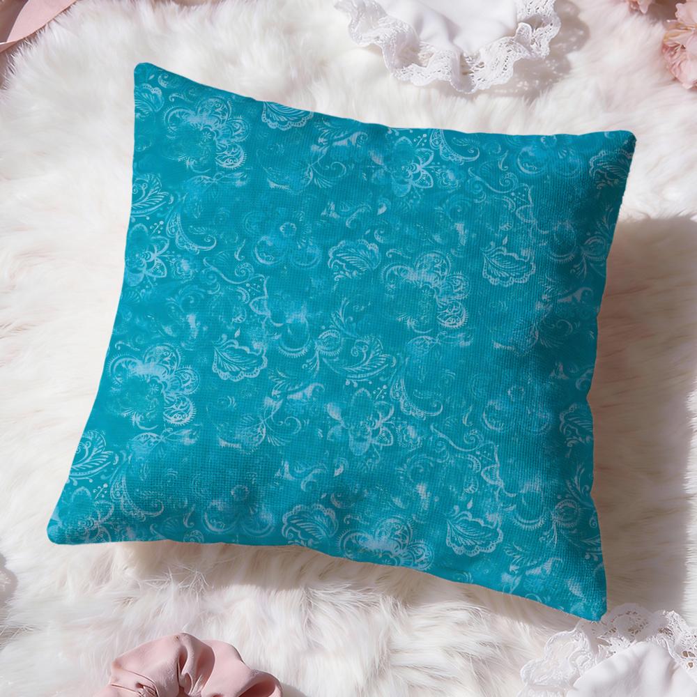 Landscape Cushion Cover Premium Comfort Reversible Pillow Cove Two In One Design for Any Room Car Interior