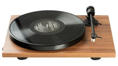 Pro-Ject E1 Turntable with Audio-Technica AT3600L Cartridge Walnut, Pro-Ject