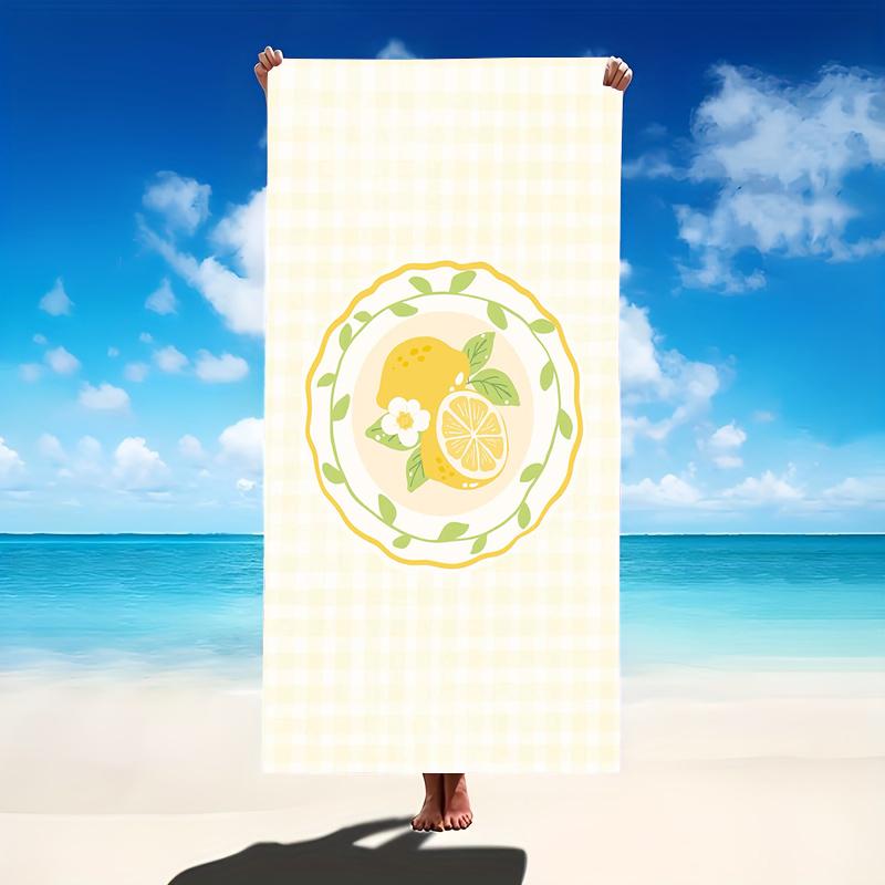 Pink Base Dark Red Wavy Vertical Stripe Simple Pattern Print Microfiber Quick Dry Minimalist Girly Summer Swimming Beach Towel