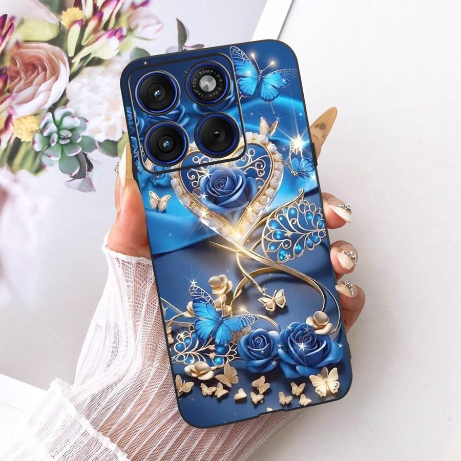 For Motorola Edge 70 / Moto X70 Air Back Cover for Moto Edge70 X 70Air Case TPU Soft Silicone Cute Cat Printed Phone Case Cover