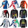 Long Sleeve Cycling Jersey Mountain Bike Off-Road MTB Trail Riding Breathable Performance T-Shirt Men Women