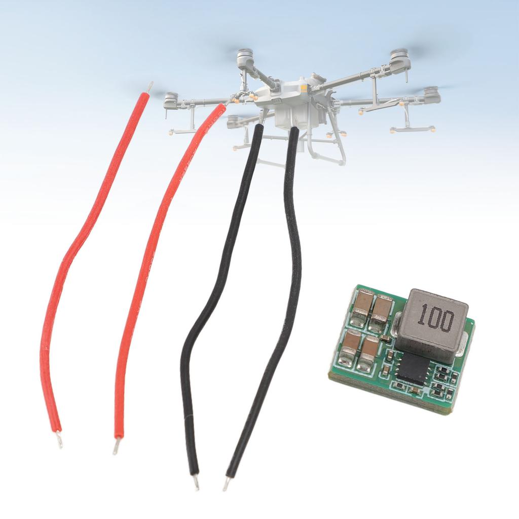 Voltage Regulator Module for RC Racing Drone, 28S 536A, 5V 2A 12V 3A Mirco BEC Output Power Supply Module Board, Made of PCB Material