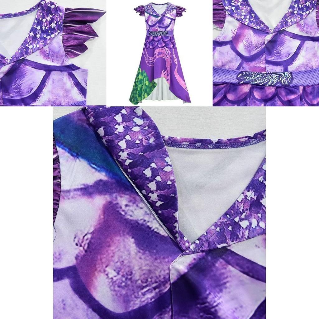 Bequemes und charmantes Descendants 3 Mal Kostüm, weich, atmungsaktiv und ideal für Partys