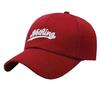 [sproutsy] Stylish Baseball Cap, Cotton, Casual Hat, Unisex, Cap, Baseball Cap, Nothing (JP, Numeral Size, 58.0 Cm, Burgundy)