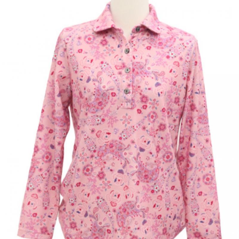 Shiz Madam T57435 Fleece Collar T shirT eleganT Color