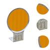 Driveway Marker Reflective Sign Reflector High Visibility for Parking Lot