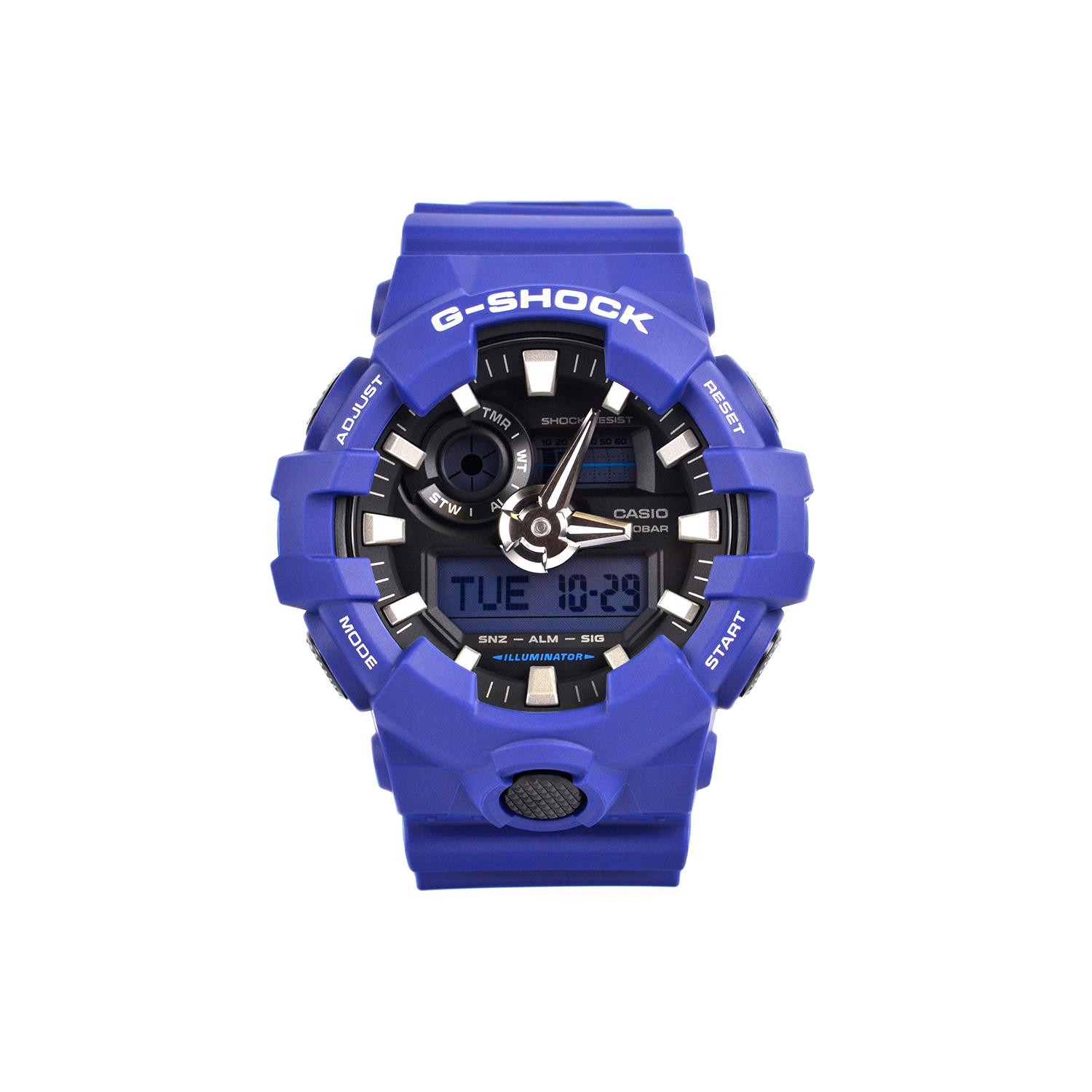 CASIO G Shock GA 700 2A GA-700-2A Blue