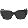 Versace Dark Grey Square Ladies Sunglasses Ve4409 Gb1 87 53
