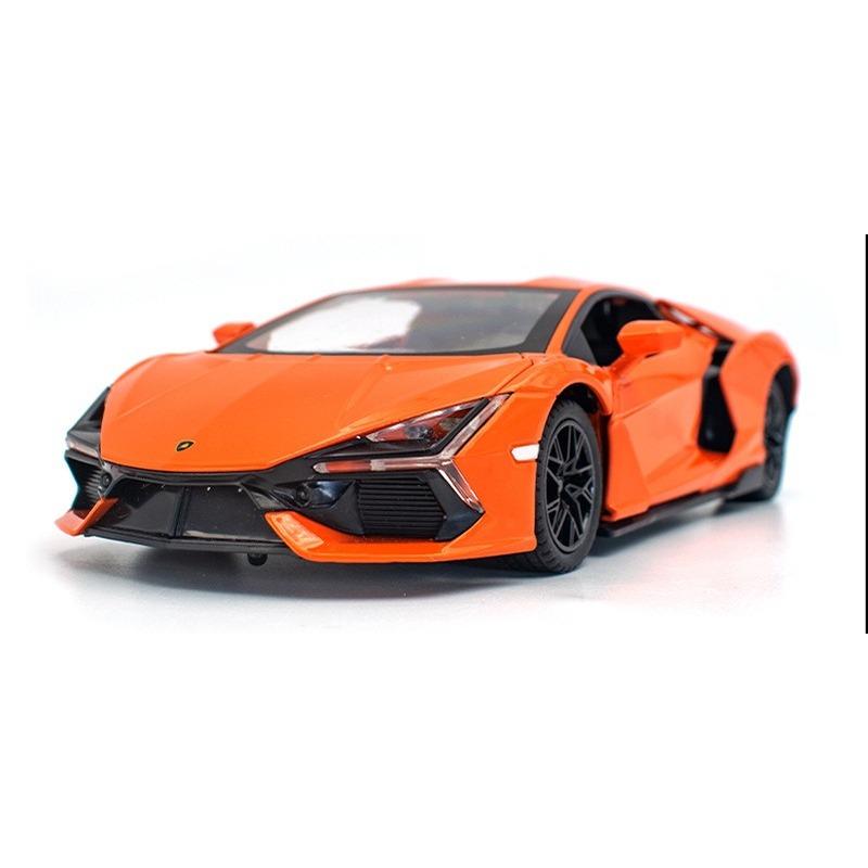 1/24 Legierung Druckguss Lamborghini Aventador Sportwagen Modell, Türen können geöffnet werden, Simuliertes Geräusch und Licht, Erwachsene können Sammlerstücke