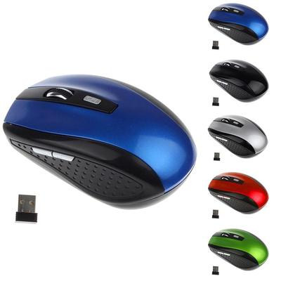2,4 GHz USB-Empfänger Drahtlose optische Mäuse Maus für PC-Laptop-Spiele