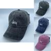 Summer Cotton Baseball Cap With Letter Embroidery For Casual Sun Protection