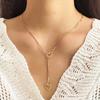 Exquisite Clavicle Chain Elegant Scrub Bow Pendant Necklace for Women Minimalism Personalization Charm Jewerly Birthday Gift