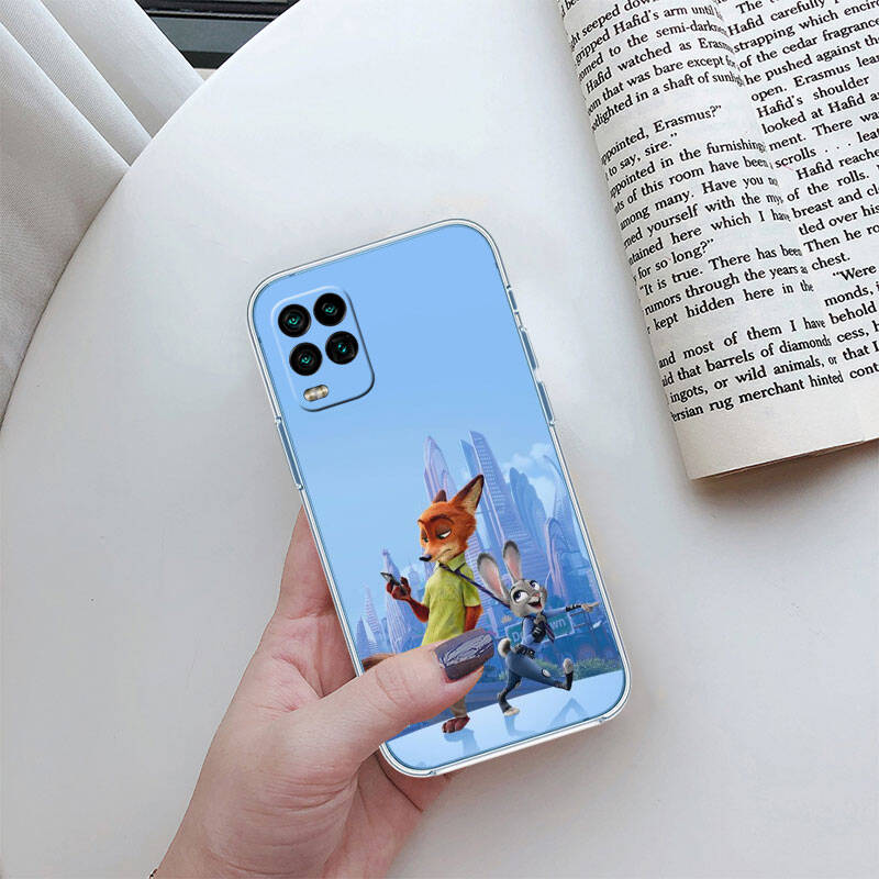 Coque de téléphone MH158 Zootopia pour Motorola G34 G32 G31 G14 G15 G84 G62 E32 G24 G72 G71 G73 G85 G200 G60 G52 G51 G50 G42 G41 G32 G30
