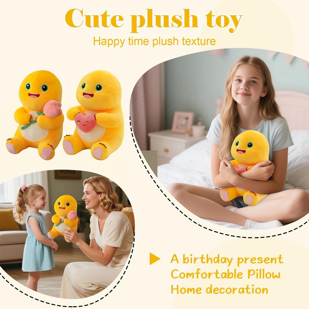 Cute And Creative Two-Headed Snake Plush Toy, Add More Color To Your Life