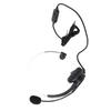 Trådbundna Trucker Headsets 3,5 mm Mono Headset med Brusreducerande Mikrofon Volymkontroll för