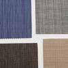 PVC Heat-Resistant Western Table Placemat Washable Dual-Tone Teslin Series Dining Table Cup Mat
