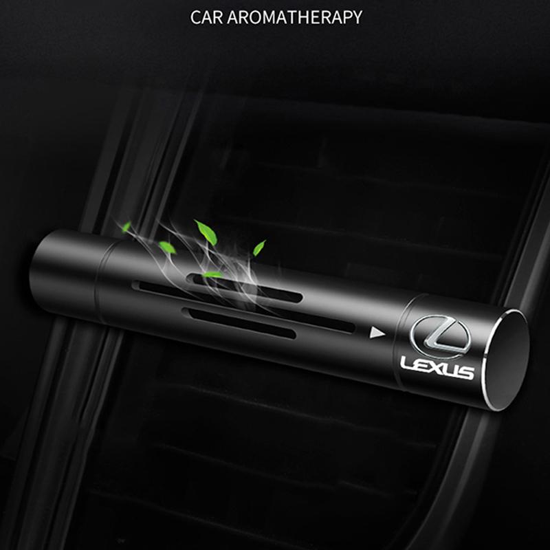 Car Air Freshener Vent Clip Outlet Air Condition Diffuser Solid Flavoring Perfume For Lexus ES